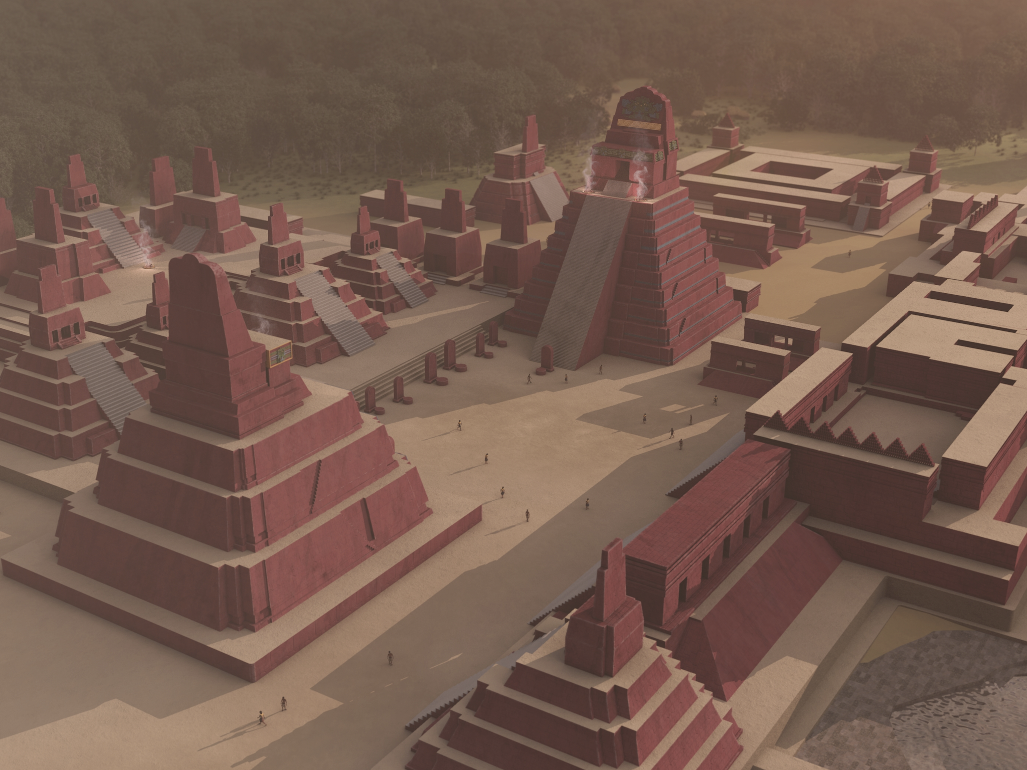 Die geheimnisvollen Maya-Städte : Tikal